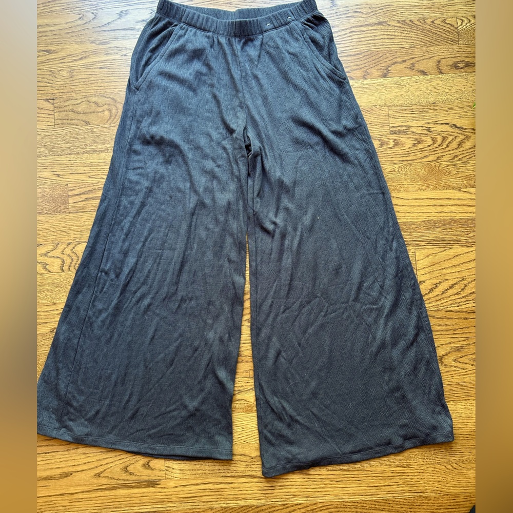 Soft wide leg lounge pants